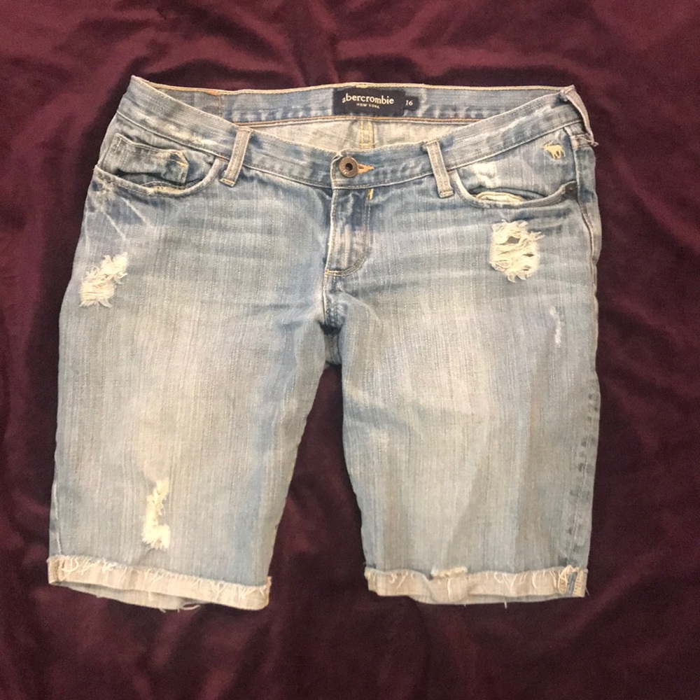 Abercrombie Denim Bermuda Shorts